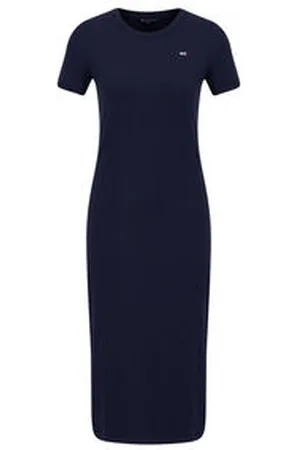 Tommy Hilfiger Damen Shirtkleid RIB BODYCON