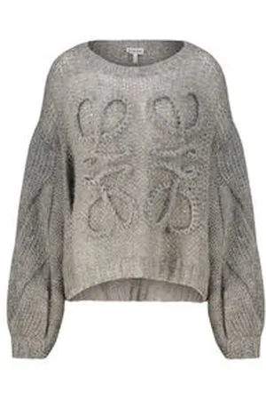 Loewe Damen Strickpullover mit Mohair