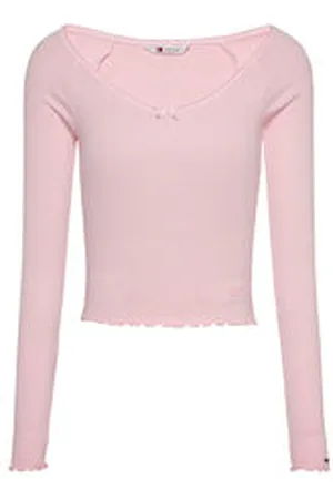 Tommy Hilfiger Damen Langarmshirt Slim Fit