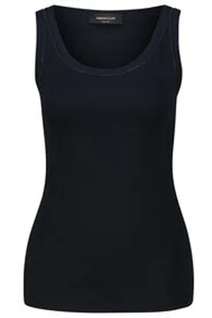 Fabiana Filippi Damen Top aus geripptem Jersey