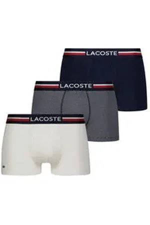 Lacoste Herren Retropants PACK DE 3 BOXERS COURTS 3er-Pack