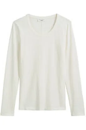 Marc O’ Polo Damen Langarmshirt aus Bio-Baumwolle