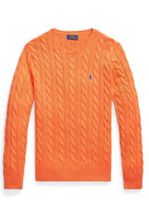 Ralph Lauren Herren Strickpullover mit Zopfmuster