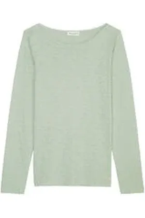 Marc O’ Polo Damen Langarmshirt aus Bio-Baumwolle DFC LONGSLEEVE Regular Fit