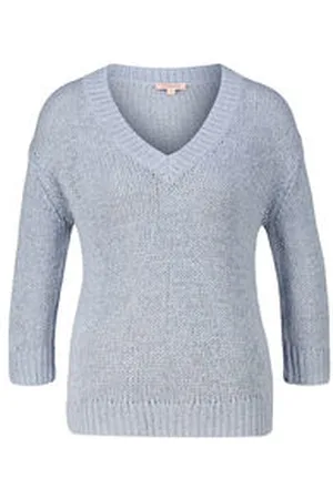 Kate Storm Damen Strickpullover aus Bändchengarn
