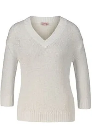 Kate Storm Damen Strickpullover aus Bändchengarn