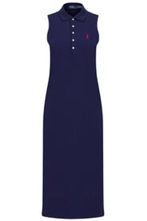 Ralph Lauren Damen Polokleid aus Stretch-Baumwolle