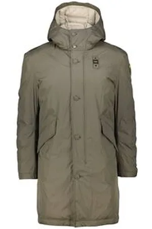 Blauer Herren Mantel mit Wattierung FAYWOOD