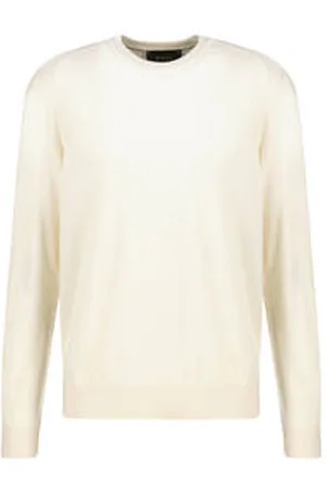 HUGO BOSS Herren Strickpullover aus Wolle, Kaschmir, Seide L-OVERO