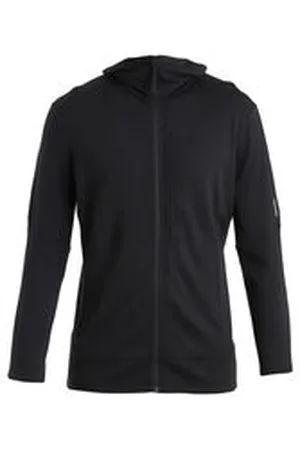 Icebreaker Herren Funktionsjacke mit Kapuze MERINO 260 QUANTUM IV LS ZIP HOODIE