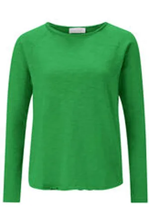 Rich & Royal Damen Langarmshirt aus Baumwolle
