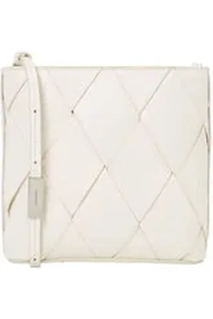 Calvin Klein Damen Umhängetasche gewebt SQUARE CROSSBODY