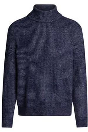 Tommy Hilfiger Herren Rollkragenpullover mit Baumwolle und Wolle DC STRUCTURE MOULINE ROLL NECK