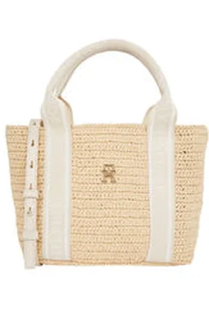 Tommy Hilfiger Damen Henkeltasche aus in Häkeloptik