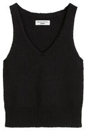 Marc O’ Polo Damen Stricktop aus Slub-Garn