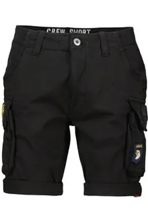Alpha Industries Herren Cargo-Shorts CREW SHORTS PATCH Slim Fit