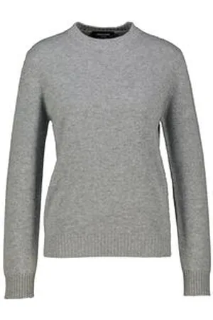 Fabiana Filippi Damen Strickpullover aus Wolle, Seide und Kaschmir PLATINUM
