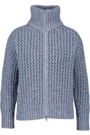 HERNO Damen Strickjacke mit Alpakawolle