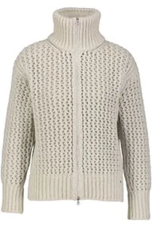 HERNO Damen Strickjacke mit Alpakawolle