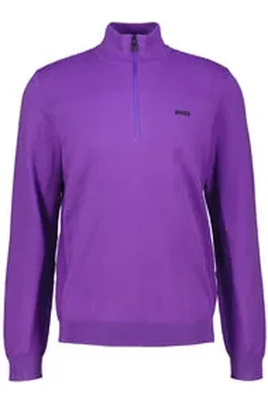 HUGO BOSS Herren Strickpullover mit Schurwolle MOMENTUM-X_QZ