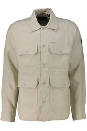 Belstaff Herren Hemdjacke aus Leinen FORGE OVERSHIRT
