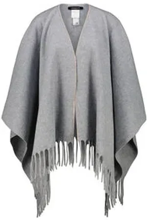 Fabiana Filippi Damen Poncho aus Merinowolle, Seide und Kaschmir