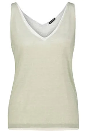 Iris von Arnim Damen Top mit Leinen VALERIA DOUBLE