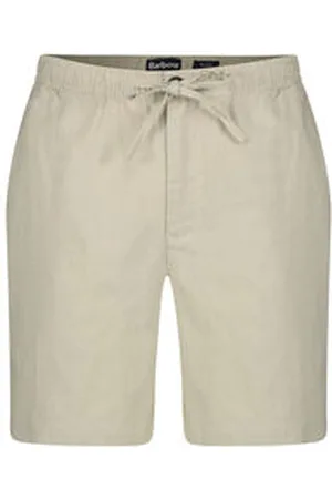 Barbour Herren Shorts aus Leinen und Baumwolle Relaxed Fit
