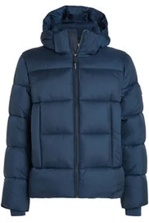 Calvin Klein Herren Steppjacke mit Kapuze PUFFER Regular Fit