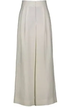 AKRIS Damen Bundfaltenhose aus Leinen FLORENCE
