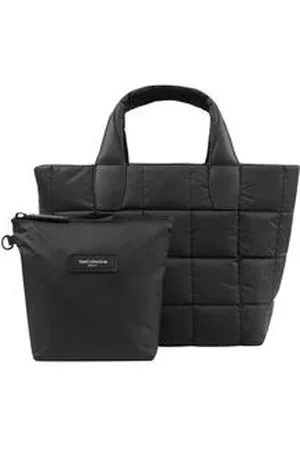 VeeCollective Damen Handtasche PORTER TOTE SMALL MATT BLACK