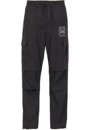 HUGO BOSS Herren Cargohose aus Baumwolle GARLO_RB