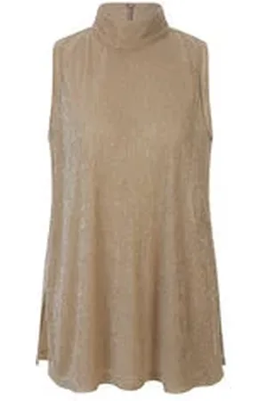 Riani Damen Top mit Stehkragen
