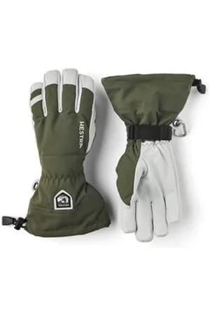 Hestra Herren Skihandschuhe Army Leather Heli 5