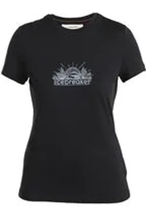 Icebreaker Damen Funktionsshirt aus Merinowolle W MERINO 150 TECH LITE III TEE GROWN NATURALLY