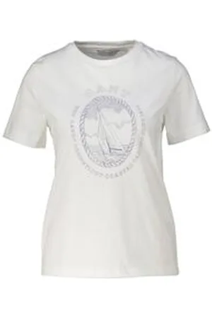 GANT Damen T-Shirt aus Baumwolle