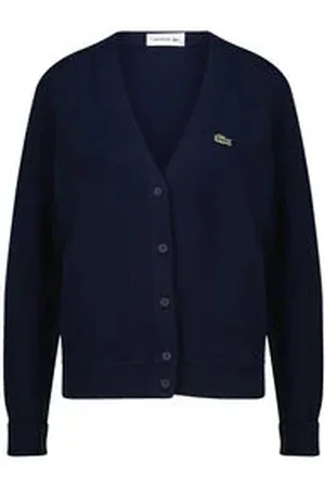 Lacoste Damen Strickjacke aus Baumwolle