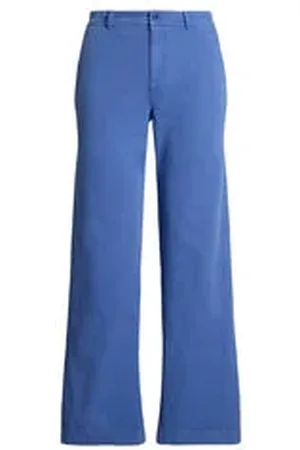 Ralph Lauren Damen Hose aus Baumwolltwill