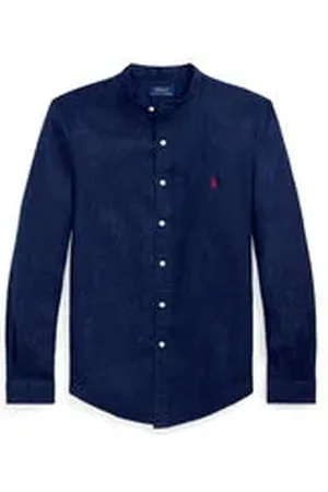 Ralph Lauren Herren Leinenhemd Slim Fit