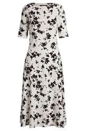 Ralph Lauren Damen Kleid aus Baumwollstretch
