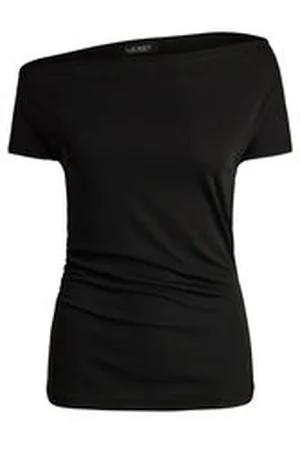 Ralph Lauren Damen One-Shoulder-Top aus Jersey