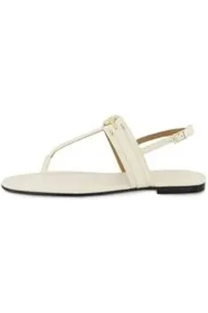 HUGO BOSS Damen Sandale aus Leder EMBERLYN_THNG10_VCHB