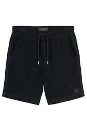 Marc O’ Polo Herren Frotteeshorts aus Bio-Baumwolle Regular Fit