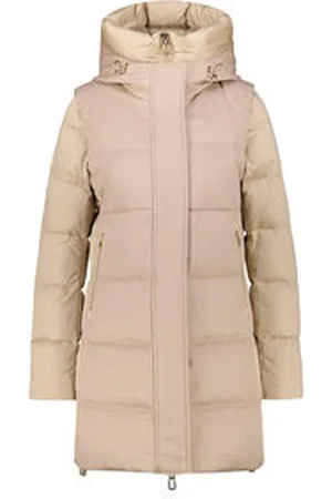 Mos Mosh Damen Daunenmantel mit Kapuze NOVA SQUARE DOWN COAT