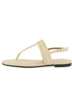 HUGO BOSS Damen Sandale aus Leder EMBERLYN_THNG10_VCHB