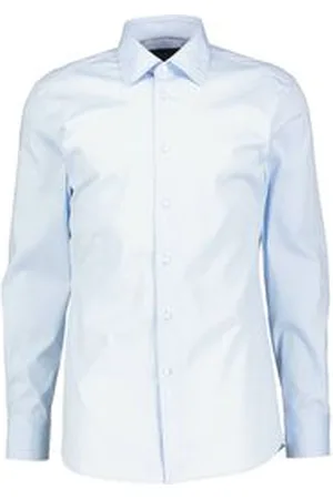 HUGO BOSS Herren Businesshemd Popeline mit Stretch L-HAYS Slim Fit