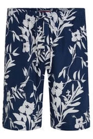 Tommy Hilfiger Herren Leinenshorts HARLEM LINEN PRINT SHORT