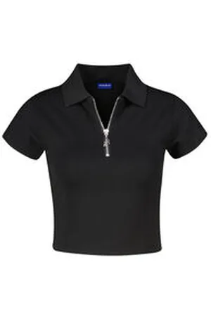 HUGO BOSS Damen Poloshirt in Cropped-Länge DASTAJA_B