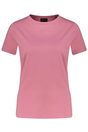 HUGO BOSS Damen T-Shirt aus Baumwolle C_ELOGO_21