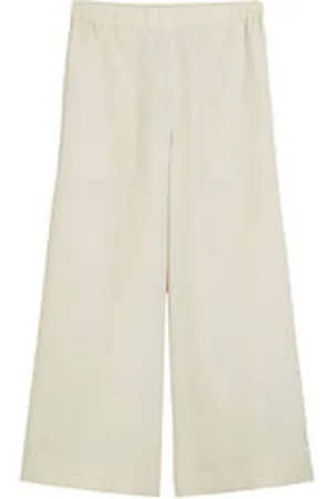 Marc O’ Polo Damen Hose aus Lyocell-Leinen-Mix CULOTTE Wide Fit